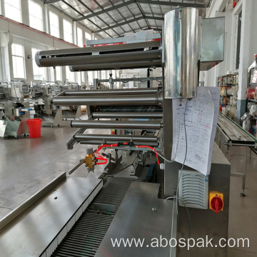 BOSTAR automatic burger buns pillow food packaging machine